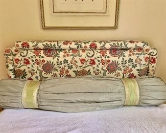 $125 custom made bolster, as is
