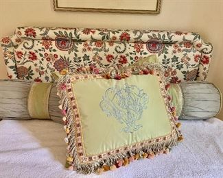 $120 custom made pillow  approx 27" square