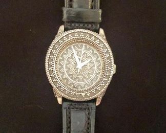 $225 Sterling Silver John Hardy for Alfex of Switzerland watch