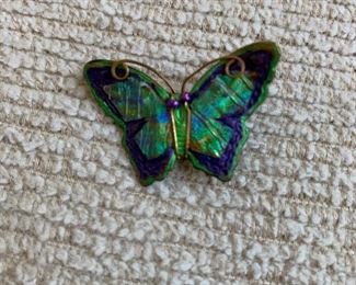 $25 butterfly pin