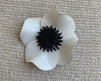 $150 Signed floral pin