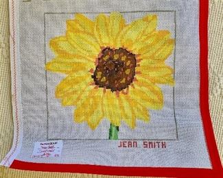 $25 Unworked Jean Smith Needlepoint Canvas