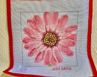 $25 Unworked Jean Smith Needlepoint canvas