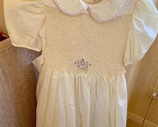 $65 Girls' smocked dress