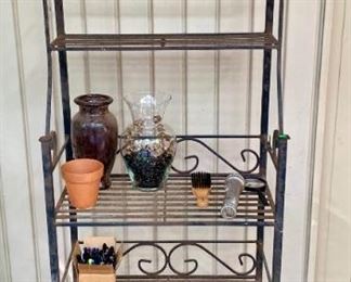 Bakers rack for garden or home