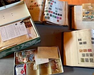 This family collected stamps, please come see their lovely collection. We are accepting offers for the full lot.