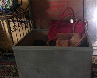 Toy box w/ purses
