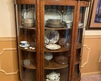 Round Glass Cabinet