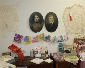 tons of vintage to newer sewing 