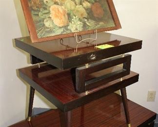 Vintage coffee table and side tables 