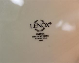 Lenox Christmas China