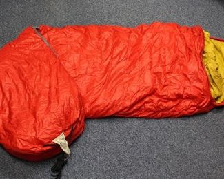 Down sleeping bag
