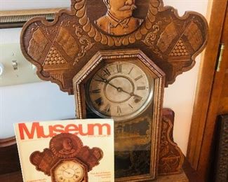 Antique Clock featured on museum magazine 