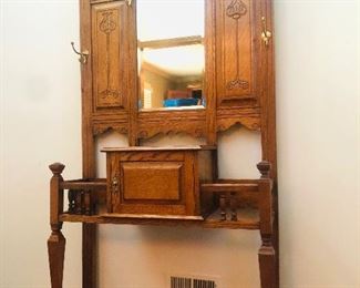 Antique Hall Tree