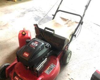 Toro self-propelled push mower