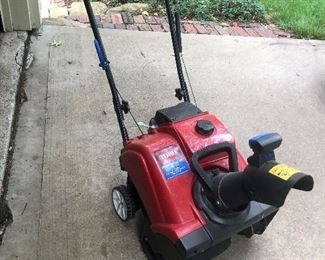 Toro snow blower