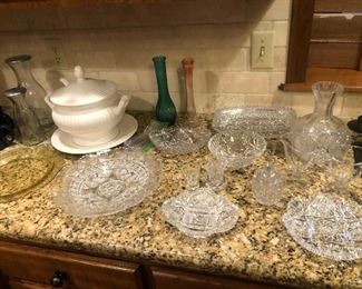 Cut glass and crystal