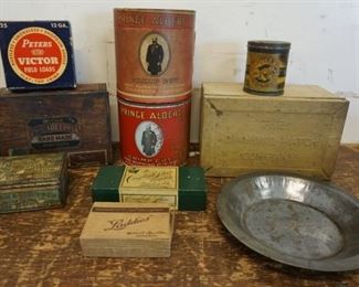 1034	COLLECTION OF 10 PCS OF ADVERTISING, TOBACCO, DIAMOND MATCH, JANE PARKER
