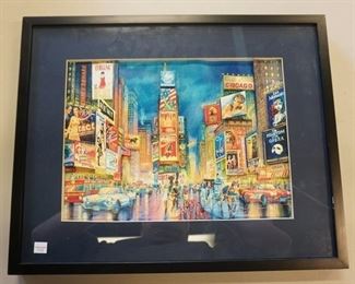 1065	3 DIMENSIONAL SCENE OF TIMES SQUARE
