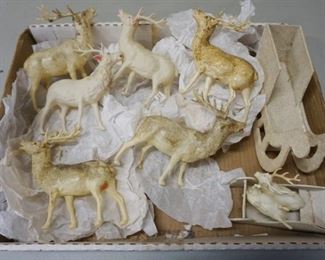 1114	LOT OF CELLULOID REINDEER
