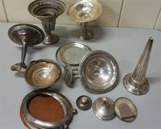 1120	LOT OF AS IS STERLING SILVER, ETC
