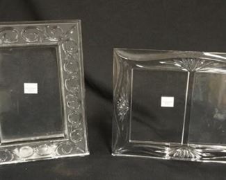 1151	2 WATERFORD CRYSTAL FRAMES
