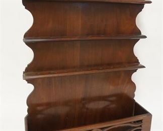 1178	MAHOGANY HANGING PIPE RACK
