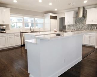 ENTIRE KITCHEN WITH QUARTZ COUNTERS