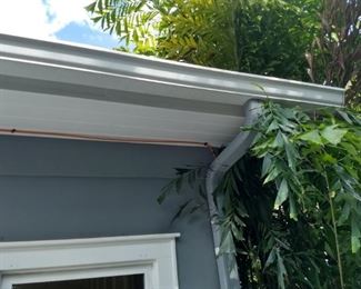 NEWER GUTTERS/DOWNSPOUTS