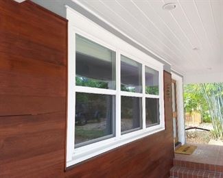 EXTERIOR WALL ACCENT WOOD CLADDING