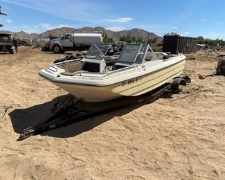 20013: 

Tahiti Boat
Tahiti Boat, 2" Ball, No Motor
Serial #: 14602
Sold on Bill of sale from estate only