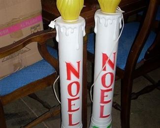 Outdoor Noel Christmas Candles