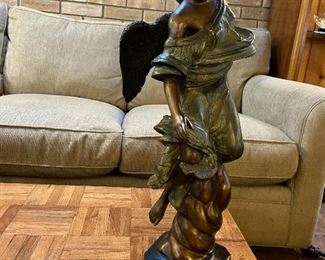 Nice bronze statue.