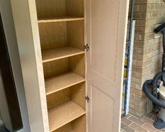 Great storage inside cabinet!