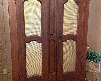 HUGE armoire with a surprise inside.
