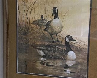 R.J. McDonald signed print.