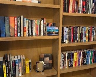 Books and Bibles.
