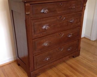Victorian  Dresser with Handcarved Pulls  $200