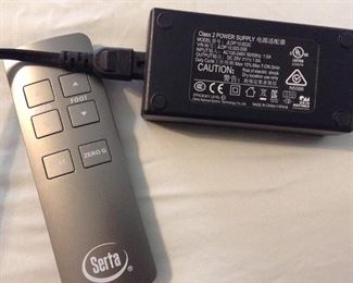 Serta iSeries Adjustable Bed. $900  Queen size.   Base measures 13.5" from floor, top of mattress 26" from floor.  Mechanism works well, remote included.   Mattress and foundation sold separately, $300