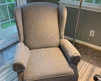 Wingback Recliner  $100