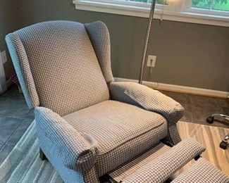 Wingback Recliner  $100