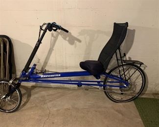 Bacchetta Agio Recumbent Road Bike $850 or best offer