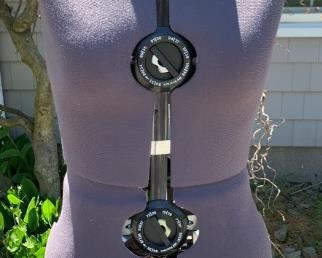 Professional dress form, adjustable front, back and side.  $100