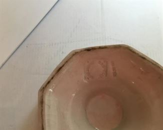 $50 White ironstone soup tureen dated mid 19th century - ladle is been repaired