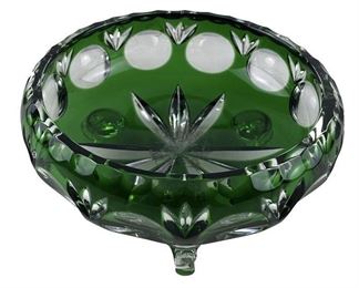 7. Green Tiffin Style Decerative Bowl