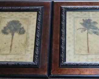 Lot# 18 - Set of 2 Palm Tree Prints