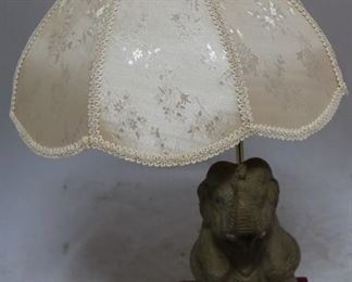 Lot# 29 - Elephant Lamp