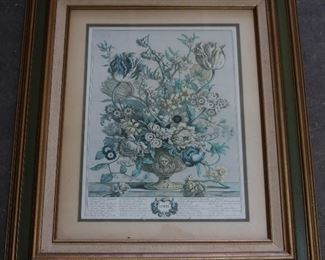Lot# 38 - Framed Botanical print