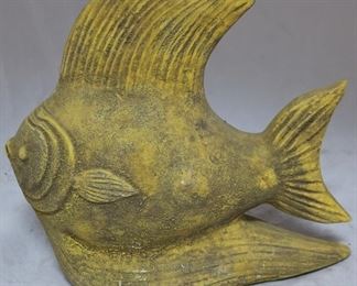 Lot# 62 - Fish Pottery statue