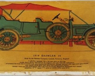 Lot# 77 - 1910 Daimler Advertisement 